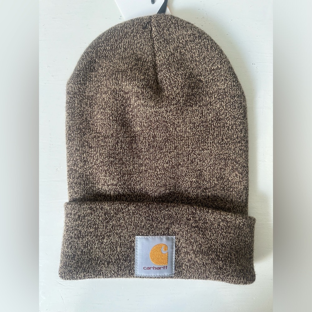 Brown Carhartt Beanie
